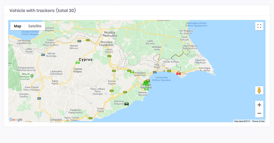 Real-time vehicle movement monitoring