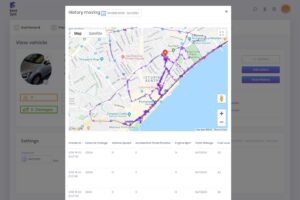 The history of the movement of your car
