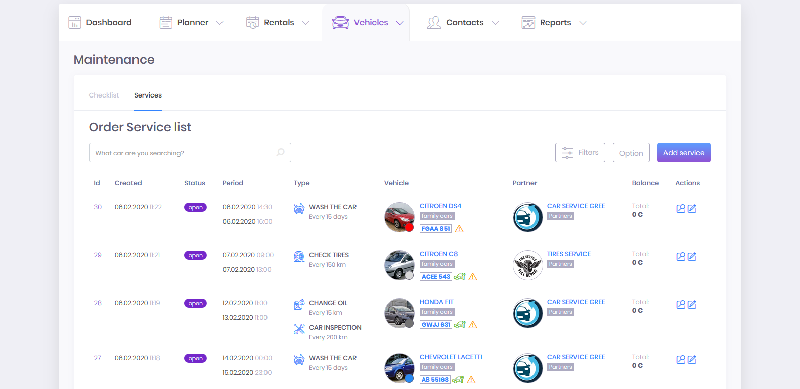 How the Maintenance tab helps out