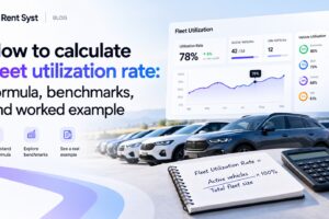 How to calculate fleet utilization rate: formula, benchmarks, and worked example