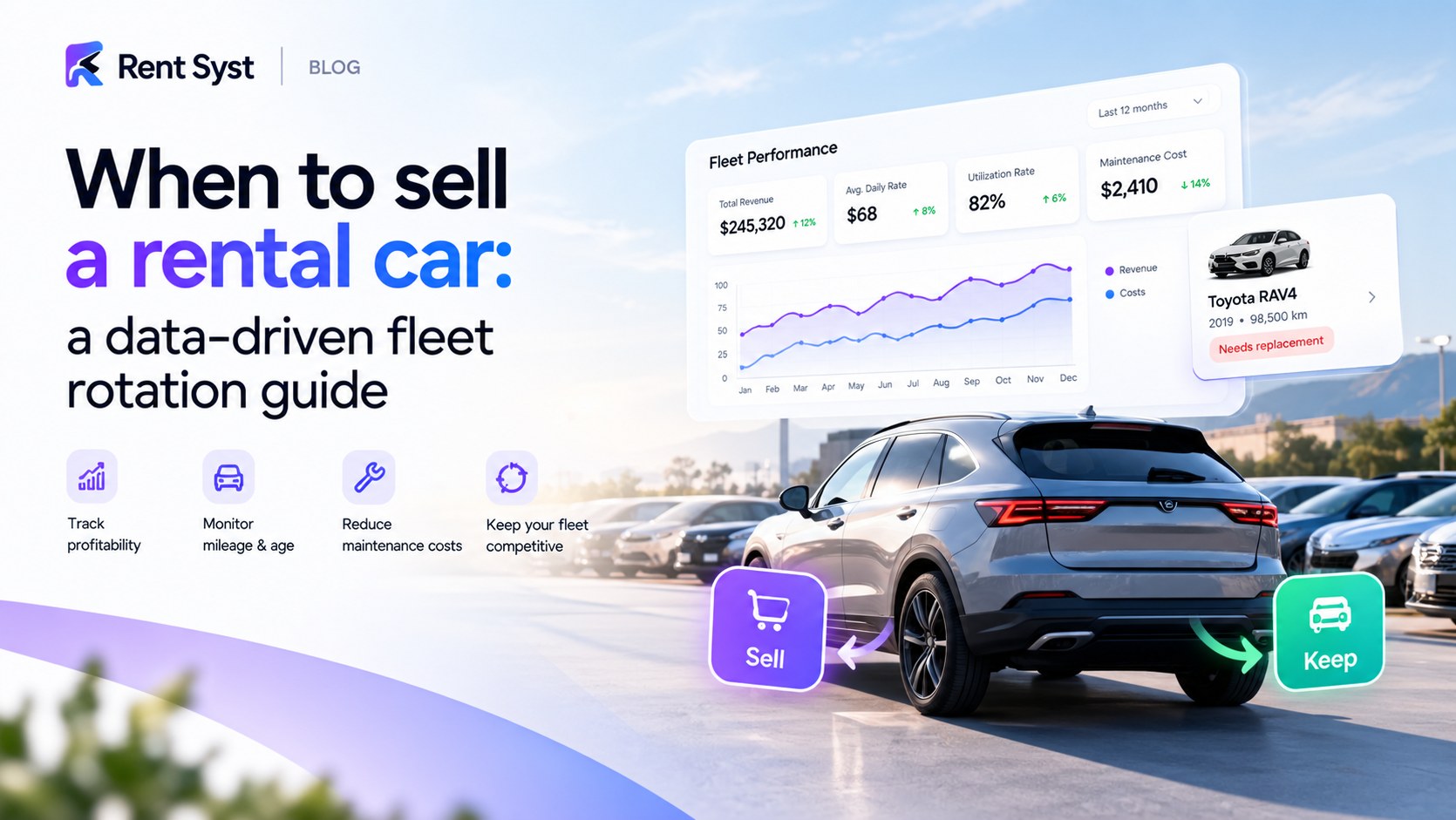 When to sell a rental car: a data-driven fleet rotation guide